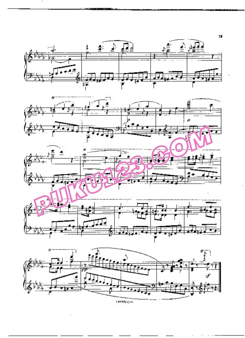 天天钢琴网-免费下载Philipp - 6 Etudes de Concert