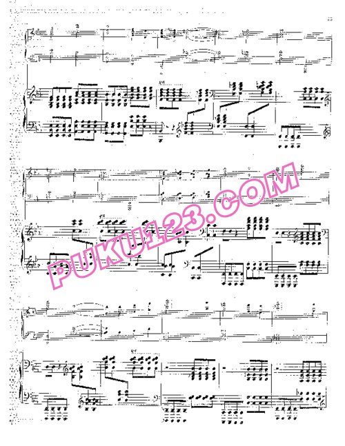 天天钢琴网-免费下载Pierne - Piano Concerto in c Minor Op.12 - 2 Pianos