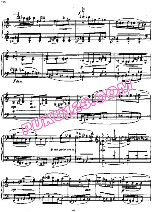 天天钢琴网-免费下载Prokofiev - Piano Sonata No.5 in B-flat Major Op.135