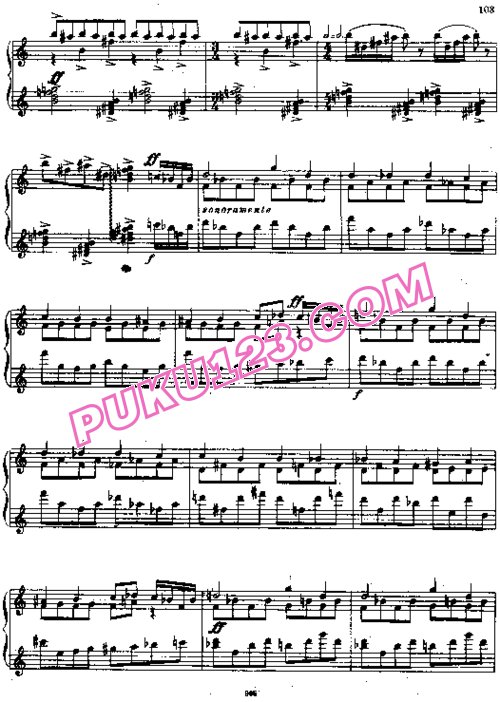 天天钢琴网-免费下载Prokofiev - Piano Sonata No.5 in B-flat Major Op.135