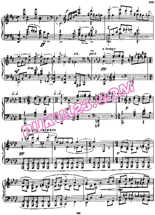 天天钢琴网-免费下载Prokofiev - Piano Sonata No.6 in A Major Op.82