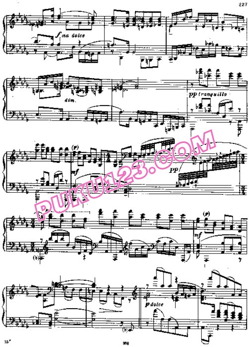 天天钢琴网-免费下载Prokofiev - Piano Sonata No.8 in B-flat Major Op.84