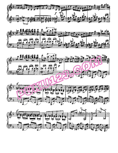 天天钢琴网-免费下载Prokofiev - Toccata in d Minor Op.11