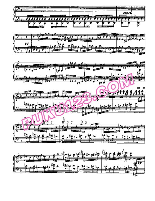 天天钢琴网-免费下载Prokofiev - Toccata in d Minor Op.11