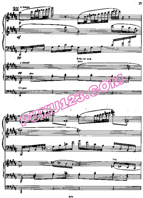 天天钢琴网-免费下载Prokofiev - Piano Concerto No.1 in D-flat Major Op.10 - 2 Pianos
