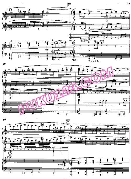 天天钢琴网-免费下载Prokofiev - Piano Concerto No.3 in C Major Op.26 - 2 pianos