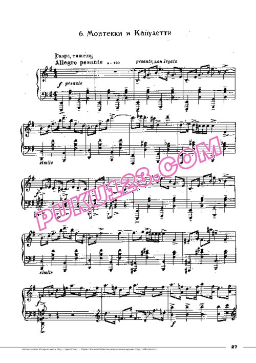 天天钢琴网-免费下载prok_rd06-Montecki and Capuletti