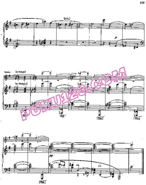 天天钢琴网-免费下载Prokofiev - Six Pieces from Cinderella Op.102