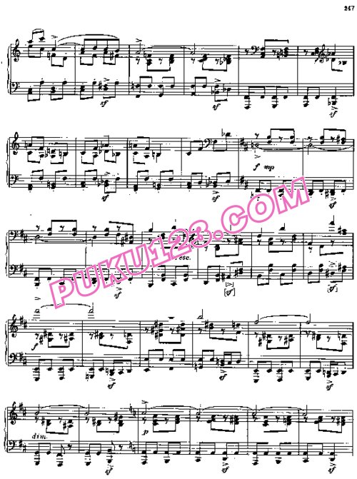 天天钢琴网-免费下载Prokofiev - Six Pieces from Cinderella Op.102
