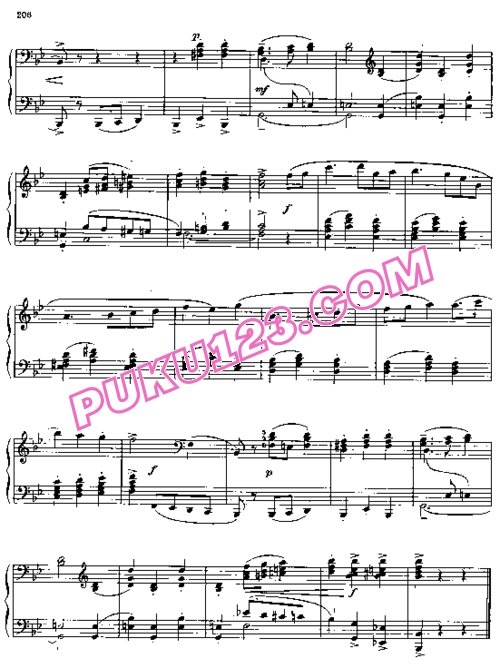 天天钢琴网-免费下载Prokofiev - 4 Pieces Op.32
