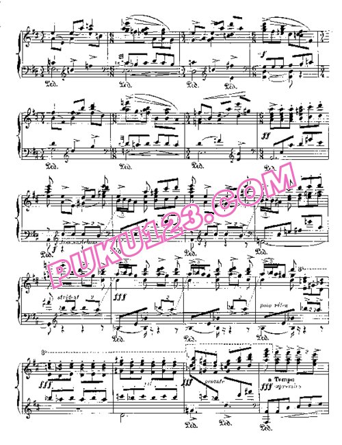 天天钢琴网-免费下载Albeniz - Iberia - Book 2