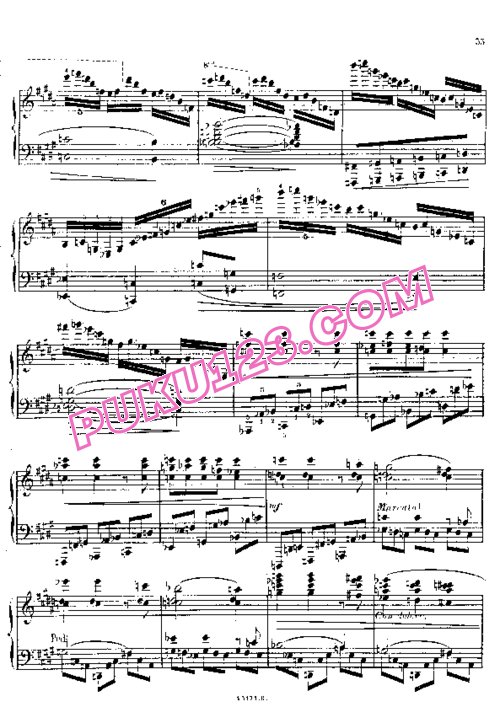 天天钢琴网-免费下载Alkan - 12 Etudes in Minor Keys Op.39, No. 08-3