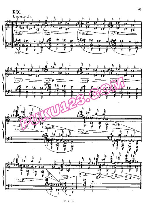 天天钢琴网-免费下载Alkan - 12 Etudes in Minor Keys Op.39, No. 12-2