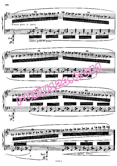 天天钢琴网-免费下载Alkan - 12 Etudes in Minor Keys Op.39, No. 12-3
