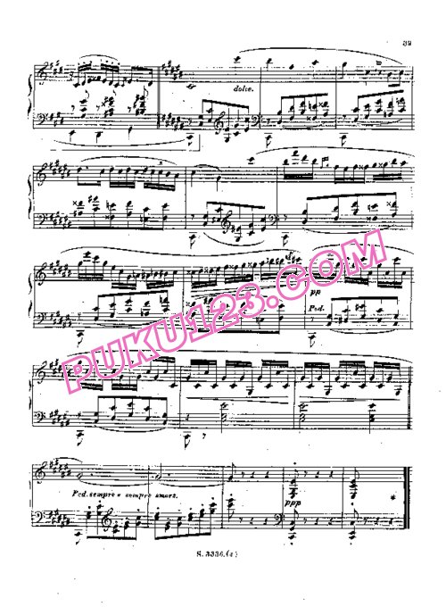 天天钢琴网-免费下载Alkan Op31, 25 Préludes Livre 3