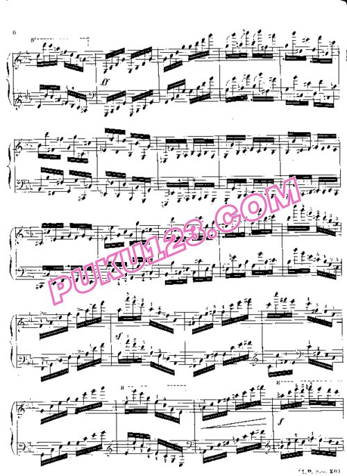天天钢琴网-免费下载Alkan - Trois Grande Etudes, Op.76, No. 3