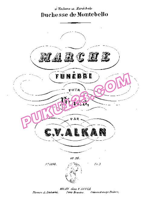 天天钢琴网-免费下载Alkan - Marche Funèbre Op[1].26