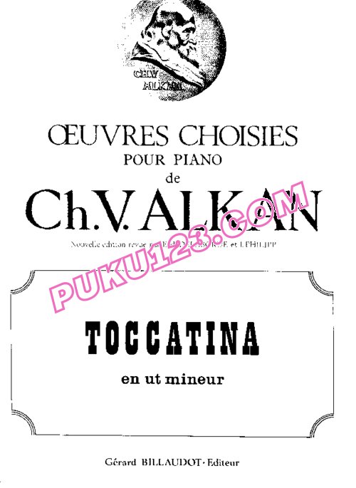 天天钢琴网-免费下载Alkan - Toccatina Op[1].75