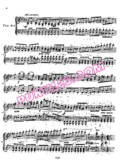 天天钢琴网-免费下载Alkan - 3 Variations Op[1].16 No.4-6