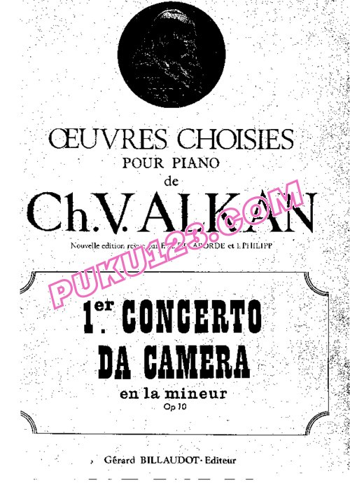天天钢琴网-免费下载Alkan - Concerto da Camera No[1].1 in a Minor Op.10-1(Op.10-1) 钢琴独奏版