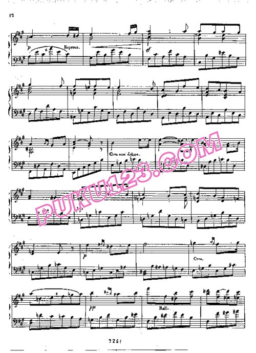 天天钢琴网-免费下载Alkan - Concerto da Camera No[1].1 in a Minor Op.10-1(Op.10-1) 钢琴独奏版