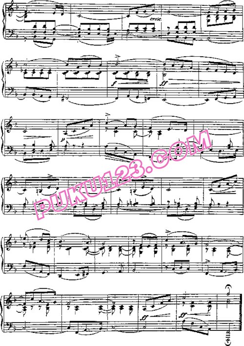 天天钢琴网-免费下载Arensky - Six Pieces Op[1].1