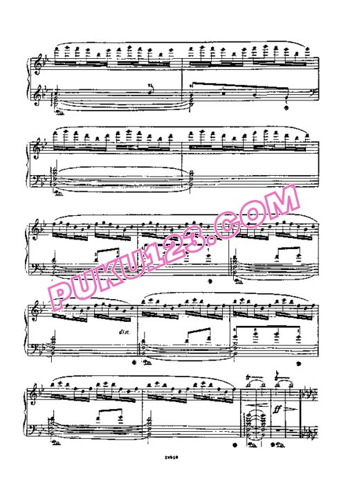 天天钢琴网-免费下载Arensky - Four Pieces Op[1].25