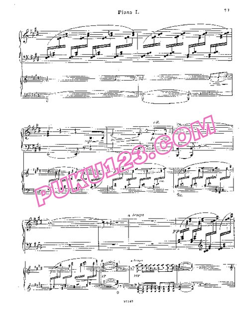 天天钢琴网-免费下载Arensky - Suite No[1].4 in D-flat Major Op.62 - Two Pianos 双钢琴