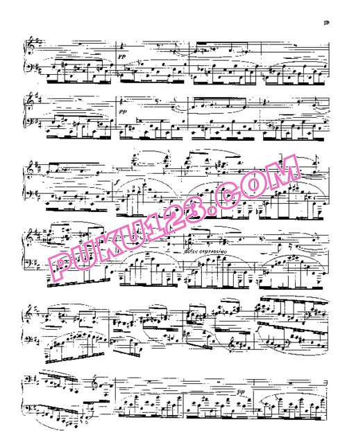 天天钢琴网-免费下载Balakirev - Sonata No[1].2 in B flat Minor