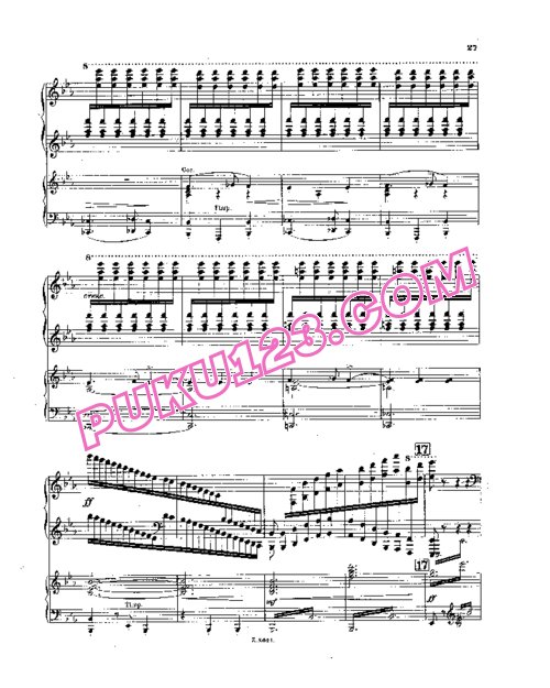 天天钢琴网-免费下载Balakirev - Piano Concerto no[1].2 in E flat Major - 2 Piano 双钢琴版
