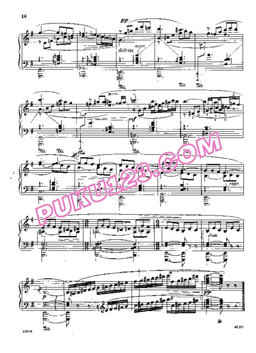 天天钢琴网-免费下载Barber - Souvenirs for solo piano Op[1].28 钢琴独奏版