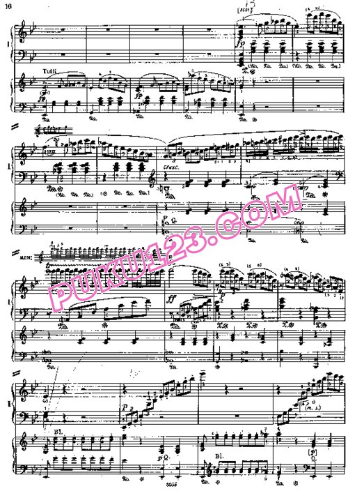 天天钢琴网-免费下载Beethoven - Piano Concert no[1].2 Op.19 - 2 pianos