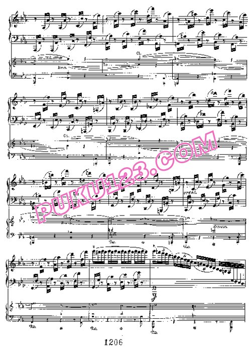 天天钢琴网-免费下载Beethoven - Piano Concert no[1].3 Op.37 - 2 Pianos
