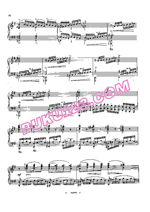 天天钢琴网-免费下载Beethoven - Brahms - 2 Cadenzas to Piano Concerto No.4 Op.58