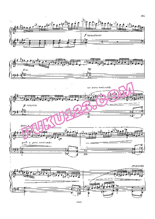 天天钢琴网-免费下载Beethoven - Feinberg - 2 Cadenzas to Piano Concerto No.4 Op.58