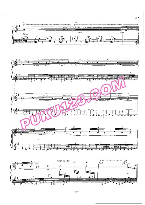 天天钢琴网-免费下载Beethoven - Feinberg - 2 Cadenzas to Piano Concerto No.4 Op.58
