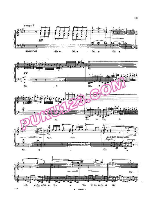 天天钢琴网-免费下载Beethoven - Michnovski - 2 Cadenzas to Piano Concerto No.4 Op.58