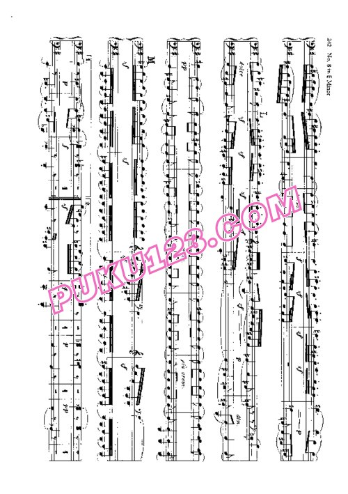 天天钢琴网-免费下载Beethoven - String Quartet No.8 in e Minor Op.59-2 - 4 Hands