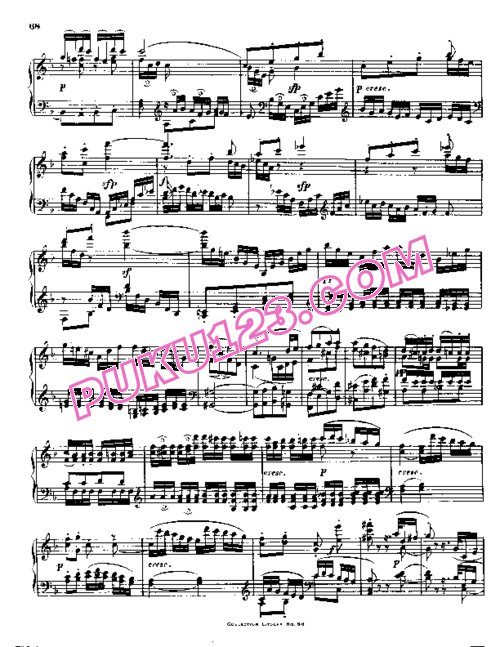 天天钢琴网-免费下载Beethoven - String Quartet No.16 in F Major Op.135 - Solo Piano