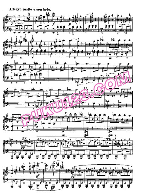 天天钢琴网-免费下载Beethoven - Piano Sonata in c-moll Op[1]. 13 Pathetique