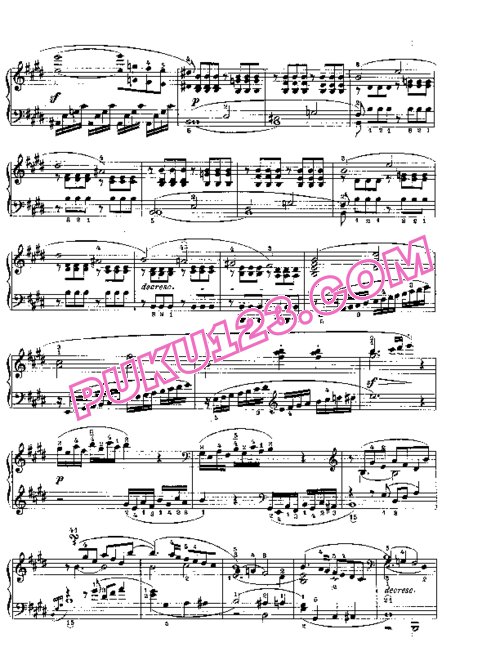 天天钢琴网-免费下载Beethoven - Piano Sonata in E-dur Op[1]. 14-1