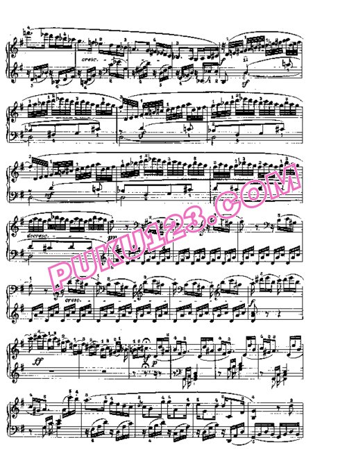 天天钢琴网-免费下载Beethoven - Piano Sonata in G-dur Op[1].14-2