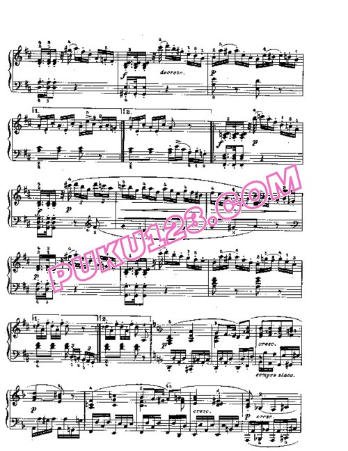 天天钢琴网-免费下载Beethoven - Piano Sonata in D-dur Op[1]. 28 Pastorale