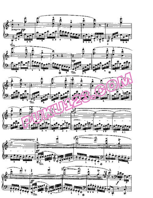 天天钢琴网-免费下载Beethoven - Piano Sonata in C-dur Op[1]. 53 Waldstein