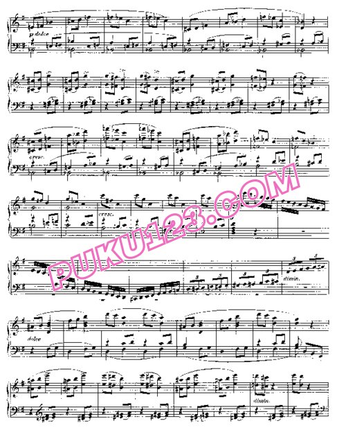 天天钢琴网-免费下载Beethoven - Rondo a Capriccio in G Op.129