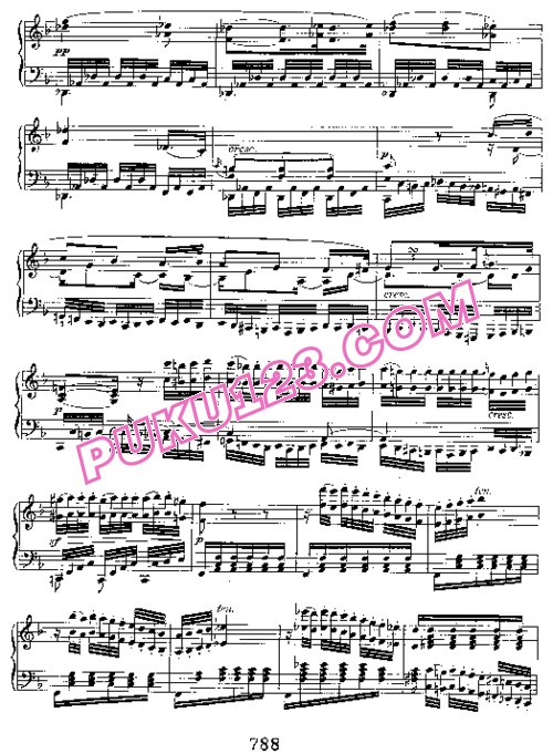 天天钢琴网-免费下载Beethoven - Andante Favori in F WoO 57
