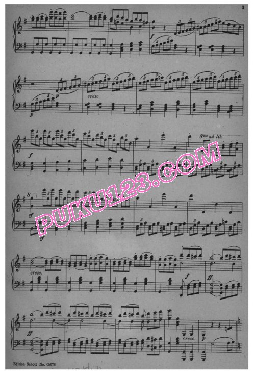 天天钢琴网-免费下载Beethoven - Overture from The Ruins of Athens Op.113 钢琴独奏版《“雅典的废墟”序曲》