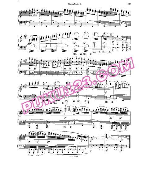 天天钢琴网-免费下载Beethoven - Naumann - Symphony No.7 Op.92 - 2 Pianos