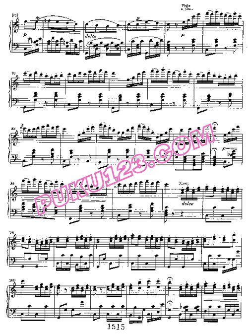 天天钢琴网-免费下载Beethoven - Choral Fantasy in c Minor Op.80 - Solo Piano