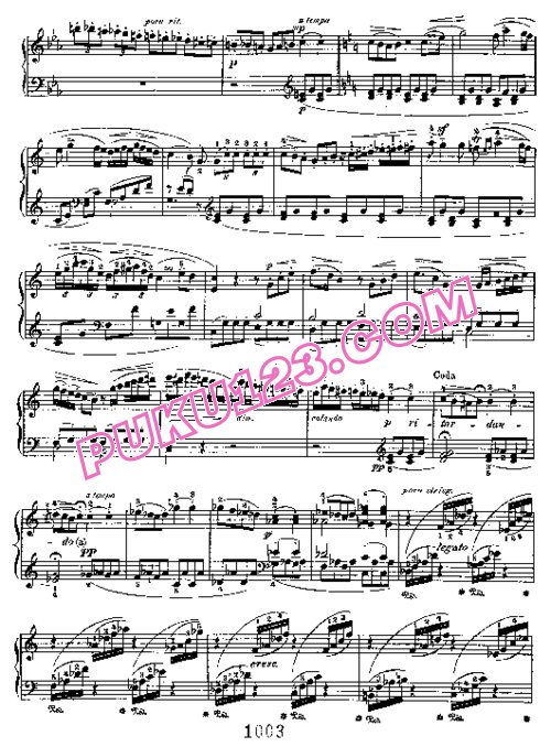 天天钢琴网-免费下载Beethoven - 2 Rondos Op.51